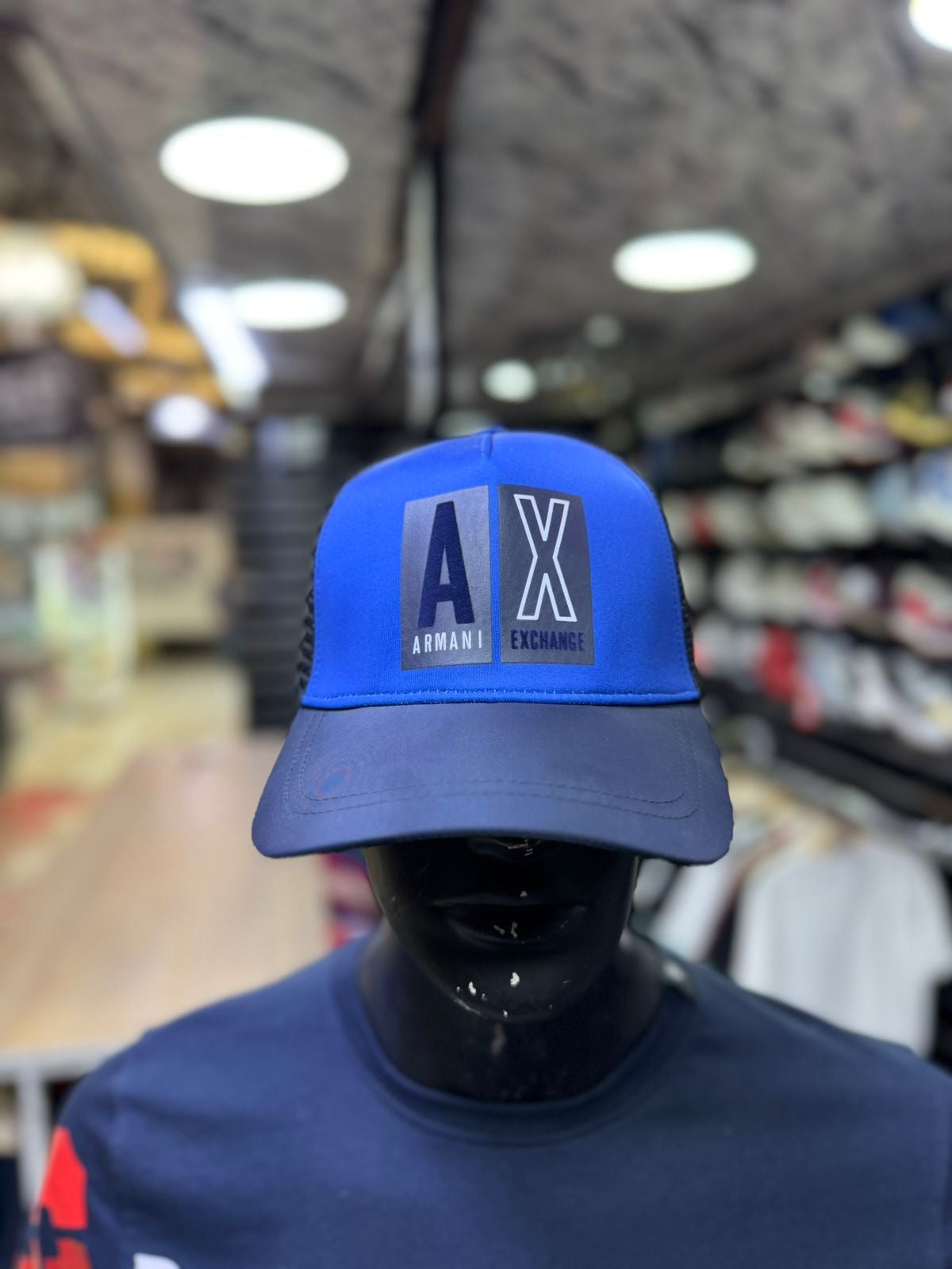 GORRA AX AZUL