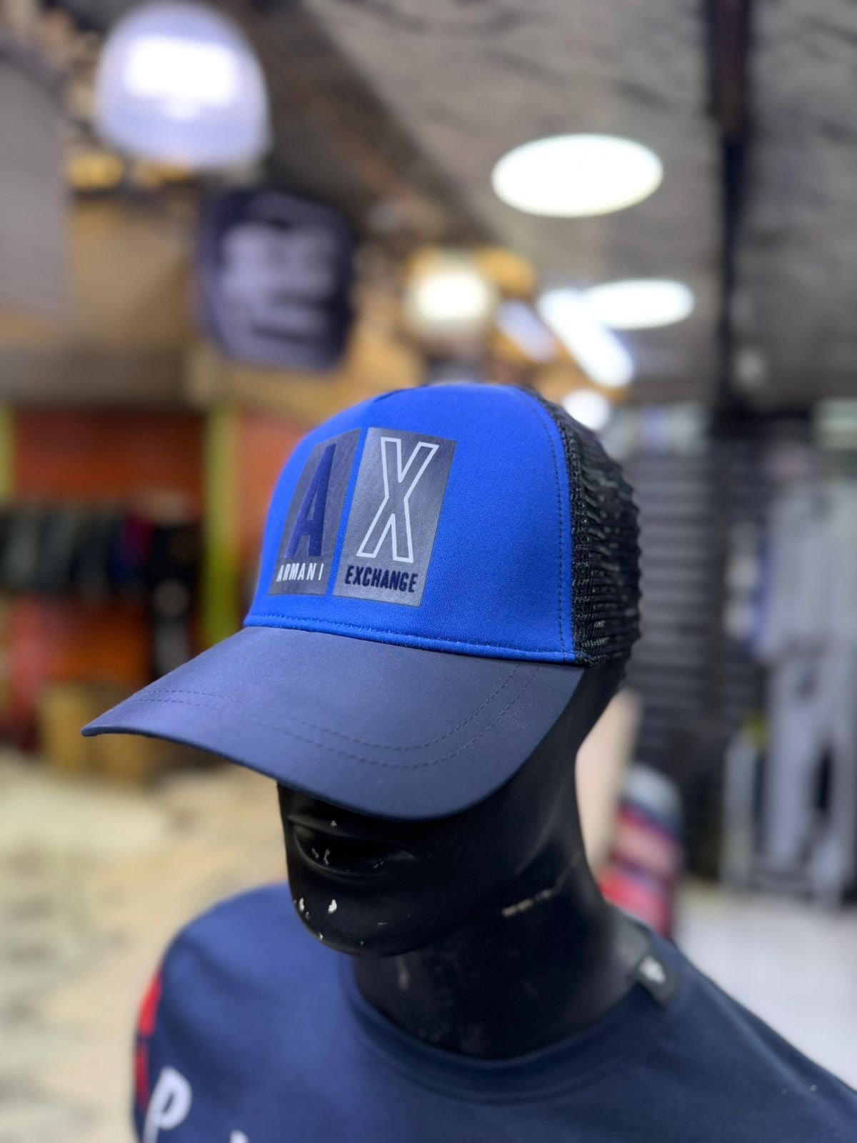 GORRA AX AZUL